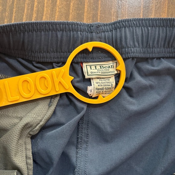 🏞️ L.L.Bean Multisport Pants Men's XL Shadow Blue 32" Outdoor Gear - Picture 7 of 10